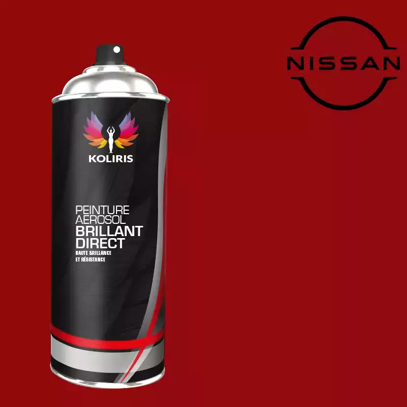 Bombe de peinture voiture 1K brillant Nissan 400ml