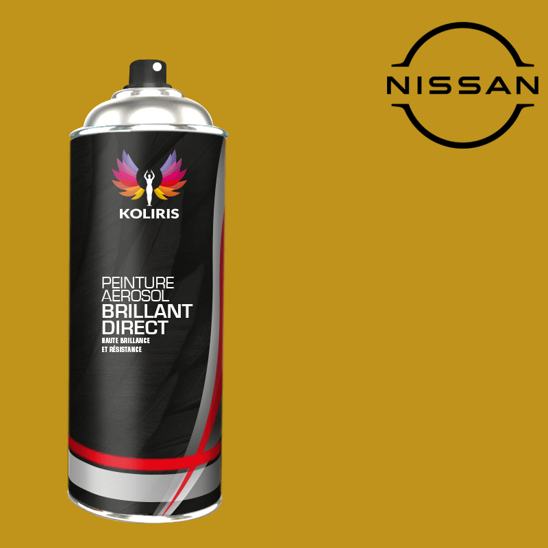 Bombe de peinture voiture 1K brillant Nissan 400ml