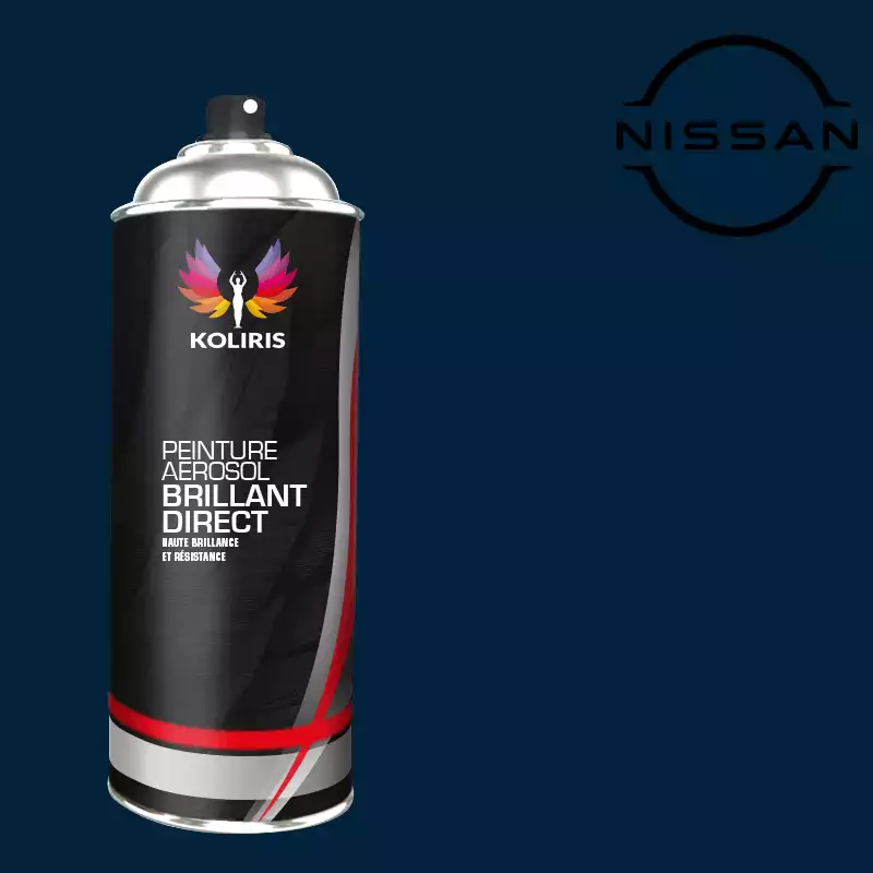 Bombe de peinture voiture 1K brillant Nissan 400ml