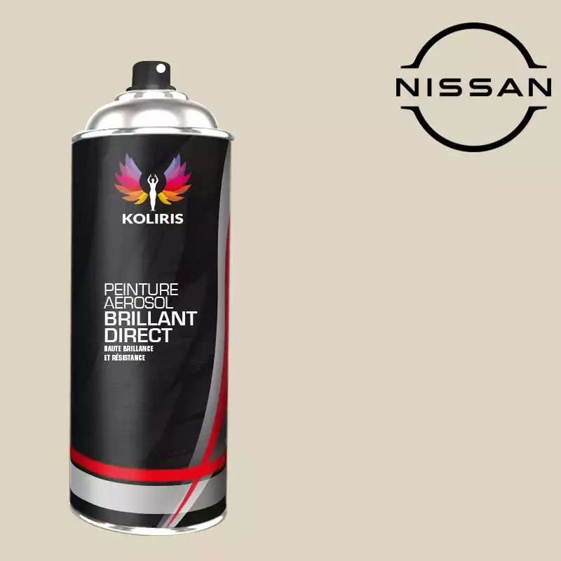 Bombe de peinture voiture 1K brillant Nissan 400ml