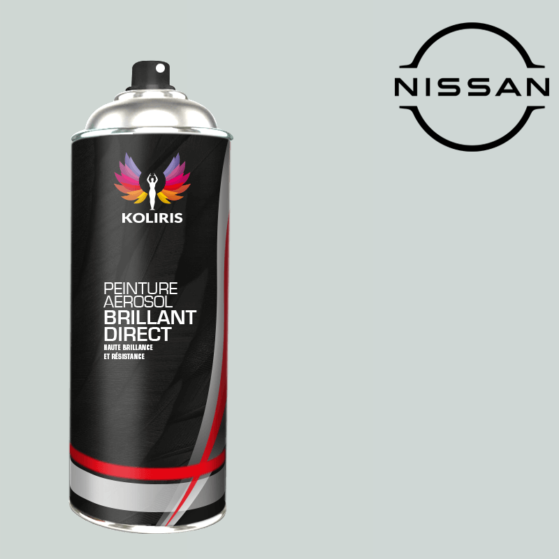 Bombe de peinture voiture 1K brillant Nissan 400ml