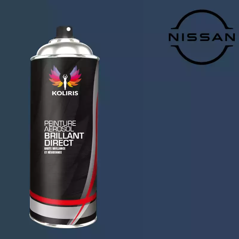 Bombe de peinture voiture 1K brillant Nissan 400ml