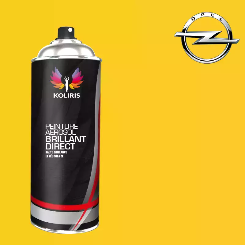 Bombe de peinture voiture 1K brillant Opel 400ml