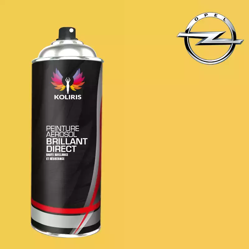 Bombe de peinture voiture 1K brillant Opel 400ml