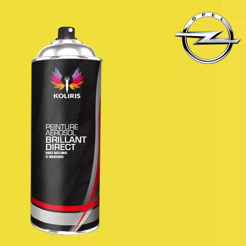 Bombe de peinture voiture 1K brillant Opel 400ml