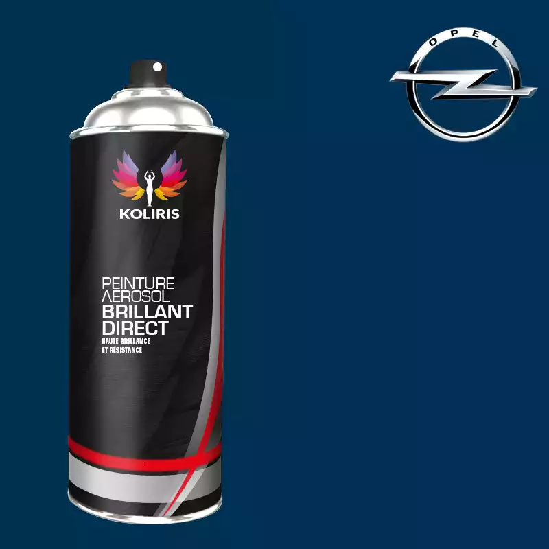 Bombe de peinture voiture 1K brillant Opel 400ml