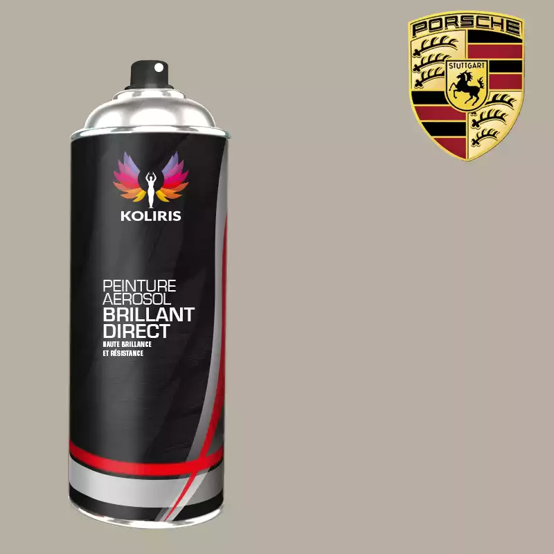 Bombe de peinture voiture 1K brillant Porsche 400ml