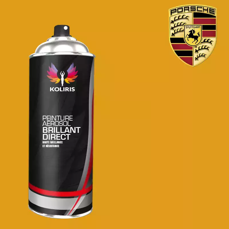 Bombe de peinture voiture 1K brillant Porsche 400ml