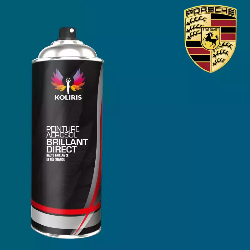 Bombe de peinture voiture 1K brillant Porsche 400ml