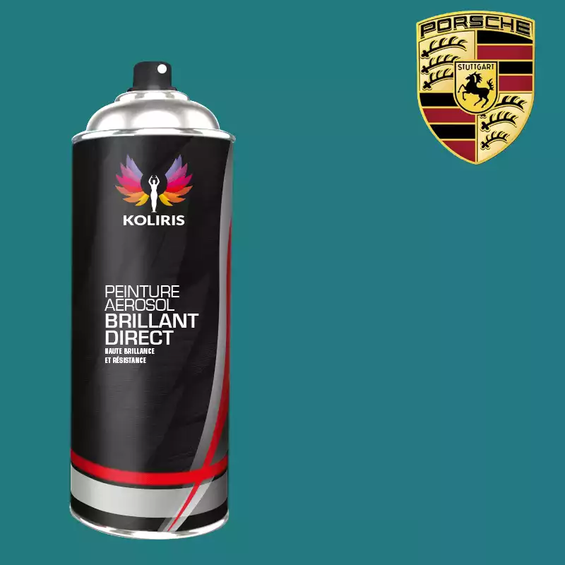 Bombe de peinture voiture 1K brillant Porsche 400ml