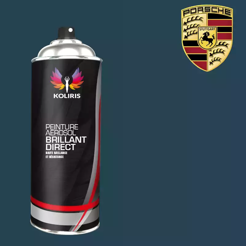 Bombe de peinture voiture 1K brillant Porsche 400ml