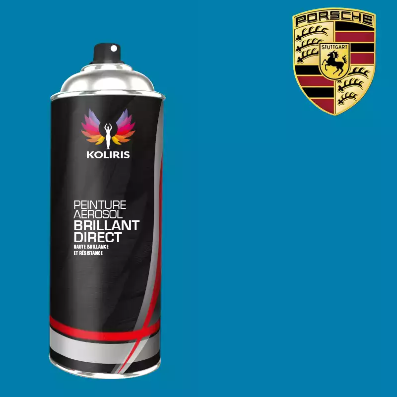 Bombe de peinture voiture 1K brillant Porsche 400ml