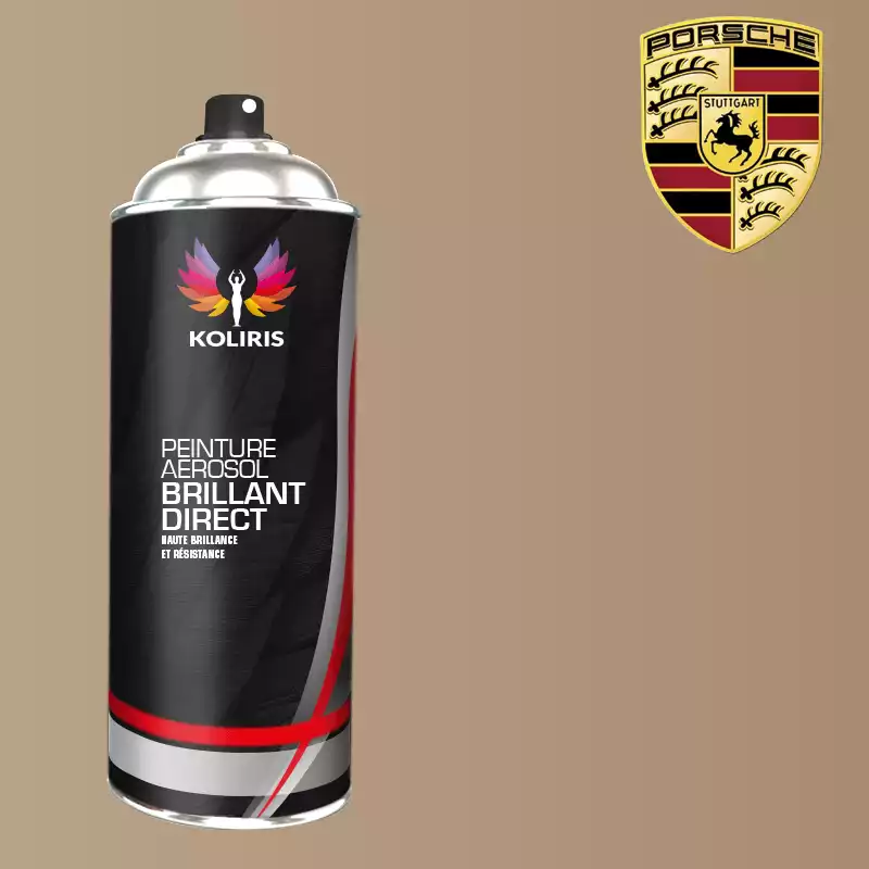 Bombe de peinture voiture 1K brillant Porsche 400ml