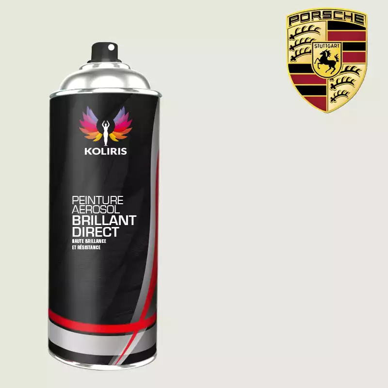 Bombe de peinture voiture 1K brillant Porsche 400ml