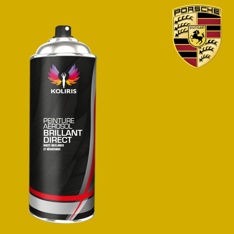 Bombe de peinture voiture 1K brillant Porsche 400ml