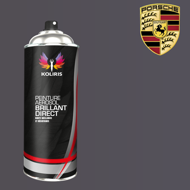 Bombe de peinture voiture 1K brillant Porsche 400ml