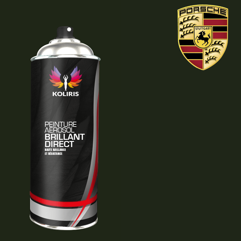 Bombe de peinture voiture 1K brillant Porsche 400ml