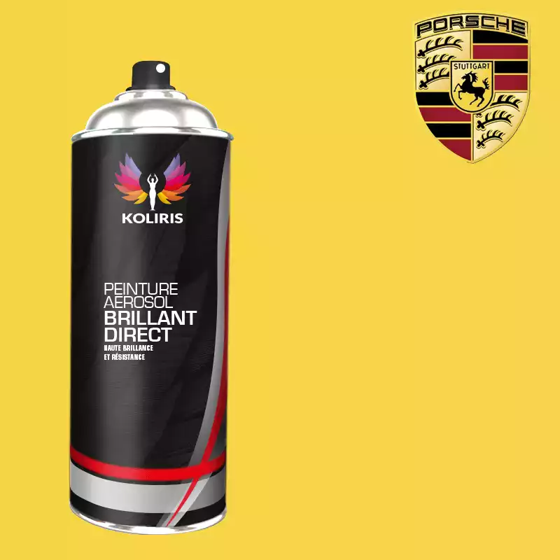 Bombe de peinture voiture 1K brillant Porsche 400ml