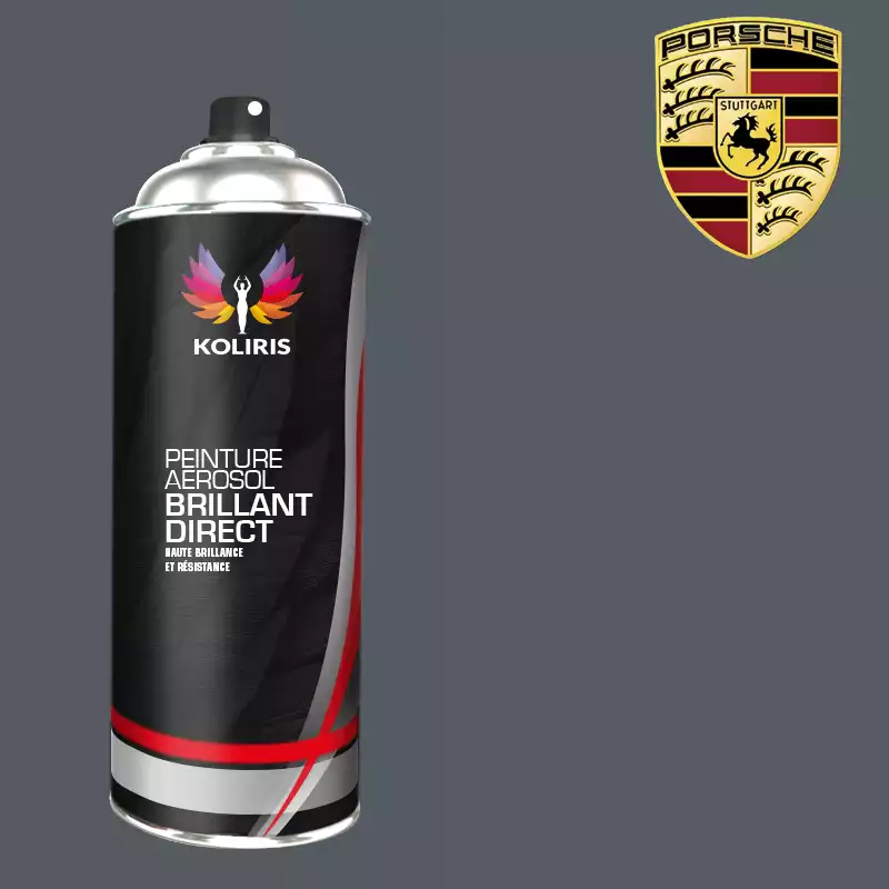 Bombe de peinture voiture 1K brillant Porsche 400ml