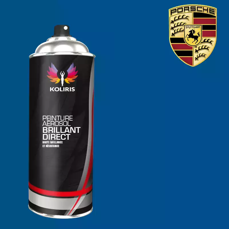 Bombe de peinture voiture 1K brillant Porsche 400ml