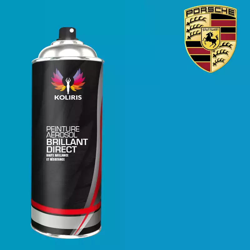 Bombe de peinture voiture 1K brillant Porsche 400ml