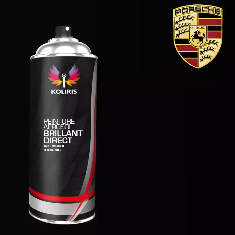 Bombe de peinture voiture 1K brillant Porsche 400ml