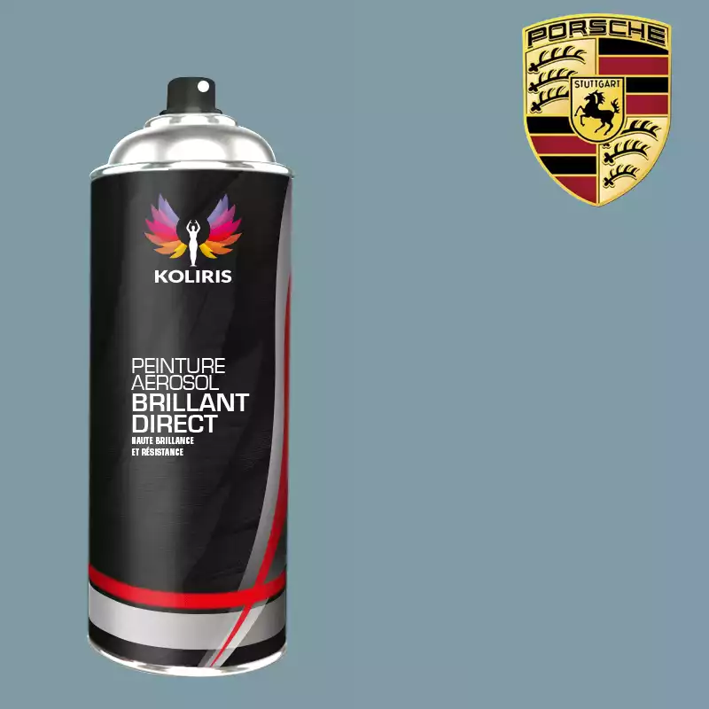 Bombe de peinture voiture 1K brillant Porsche 400ml