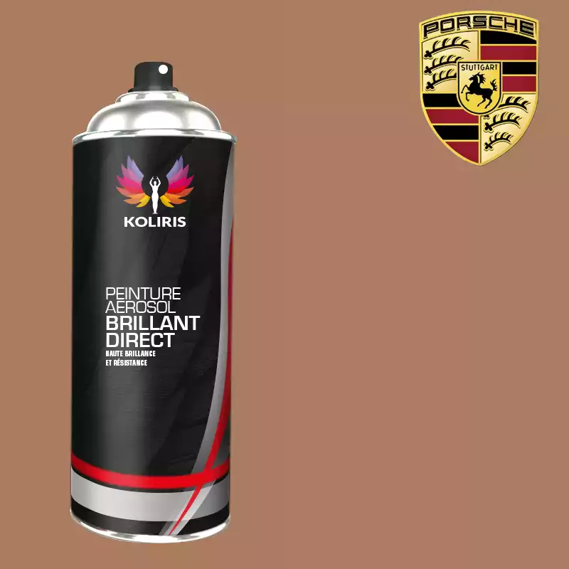 Bombe de peinture voiture 1K brillant Porsche 400ml