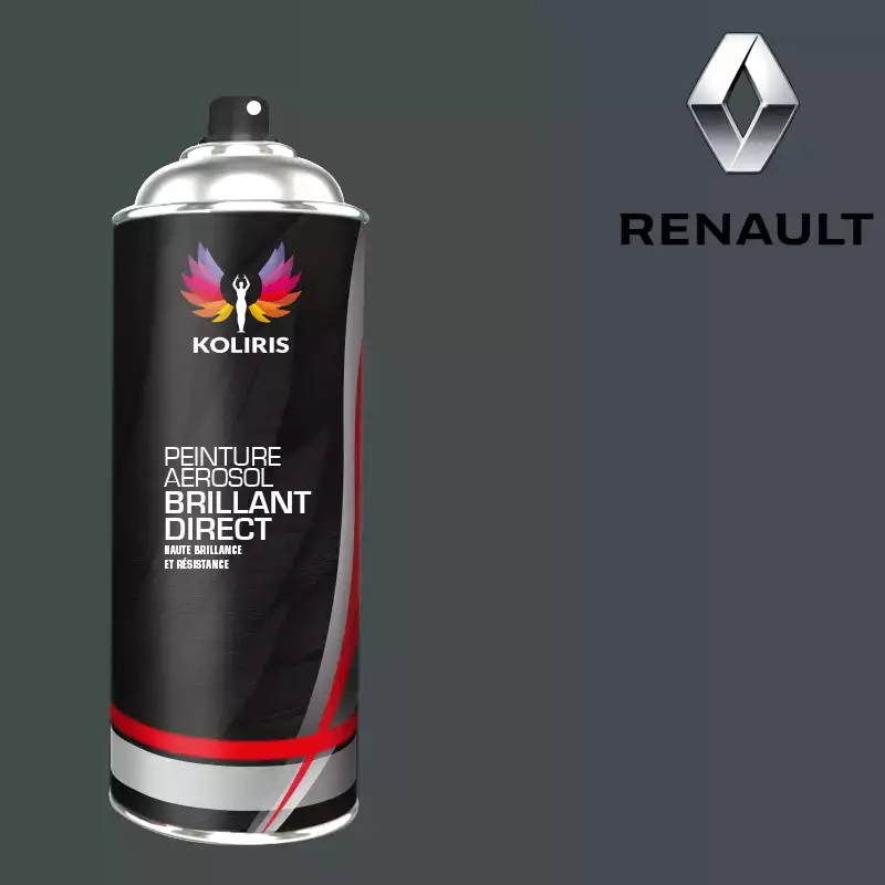 Bombe de peinture voiture 1K brillant Renault 400ml QNJ