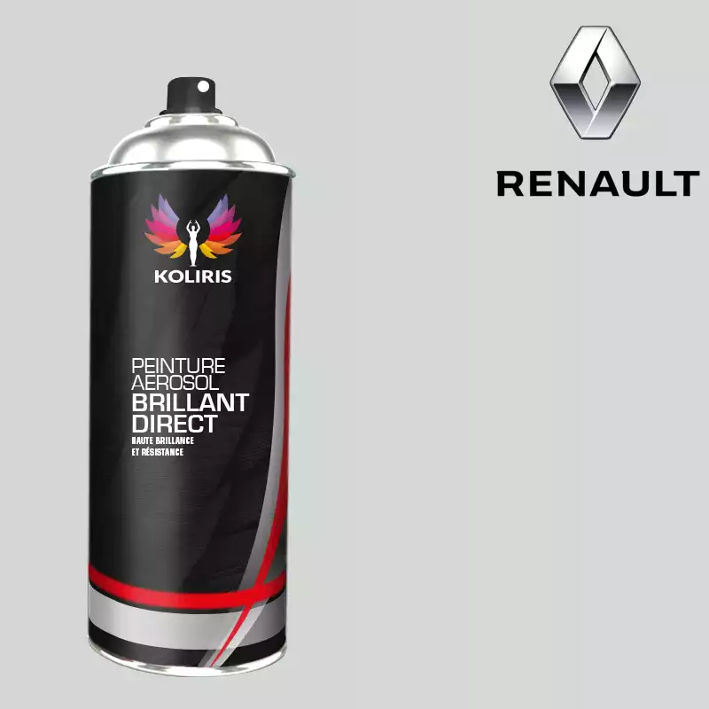 Bombe de peinture voiture 1K brillant Renault 400ml QNJ