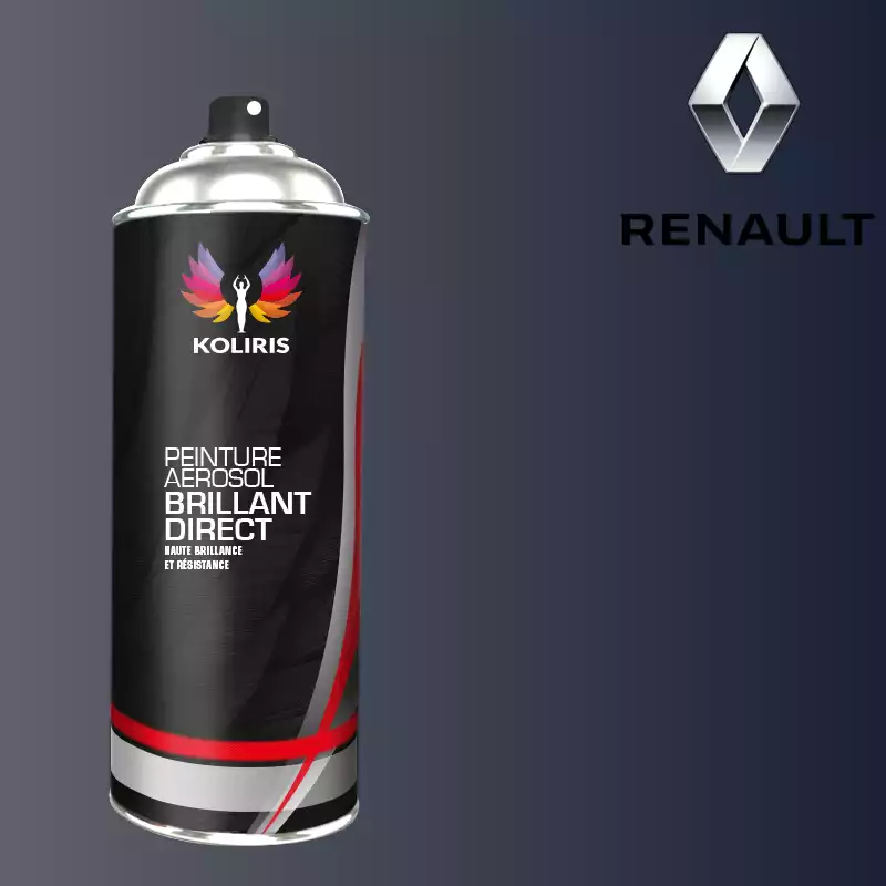 Bombe de peinture voiture 1K brillant Renault 400ml