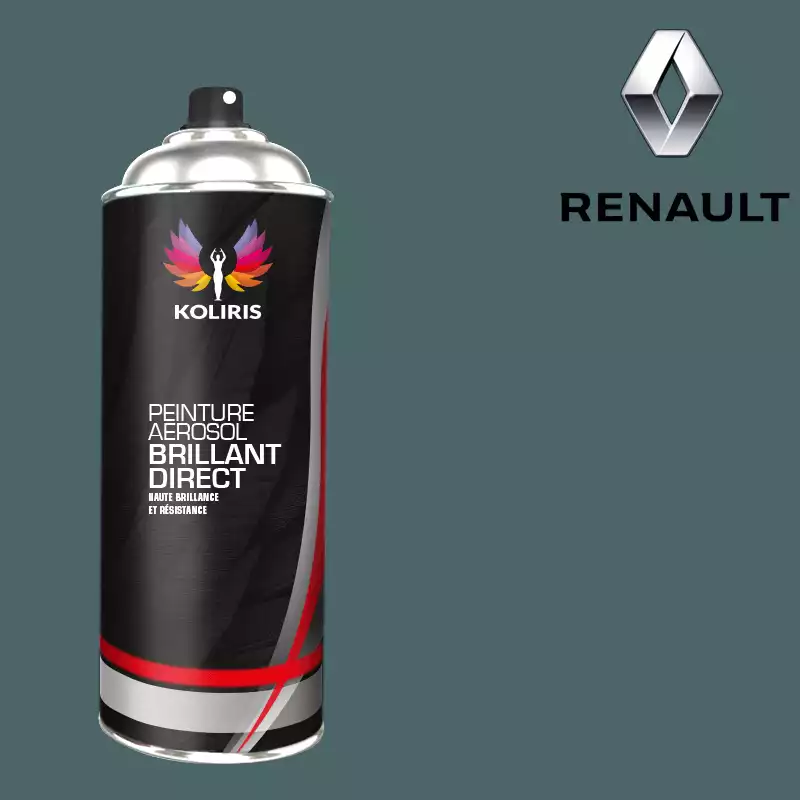 Bombe de peinture voiture 1K brillant Renault 400ml