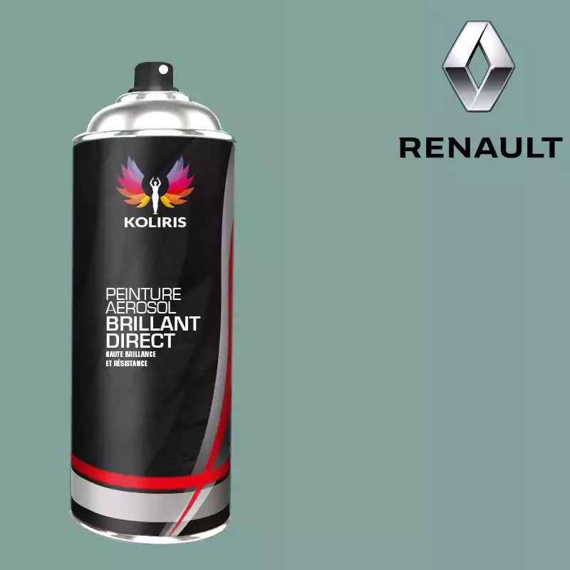 Bombe de peinture voiture 1K brillant Renault 400ml