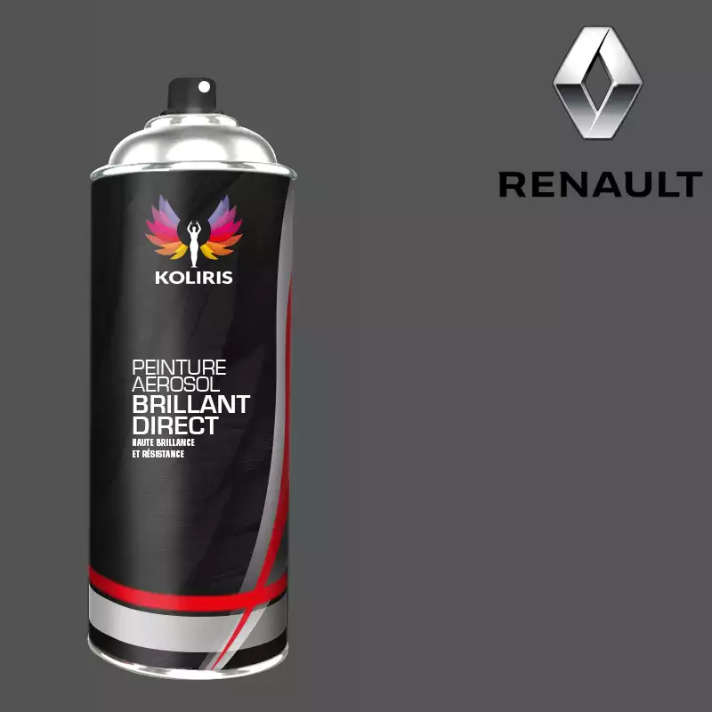 Bombe de peinture voiture 1K brillant Renault 400ml