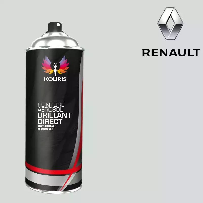 Bombe de peinture voiture 1K brillant Renault 400ml