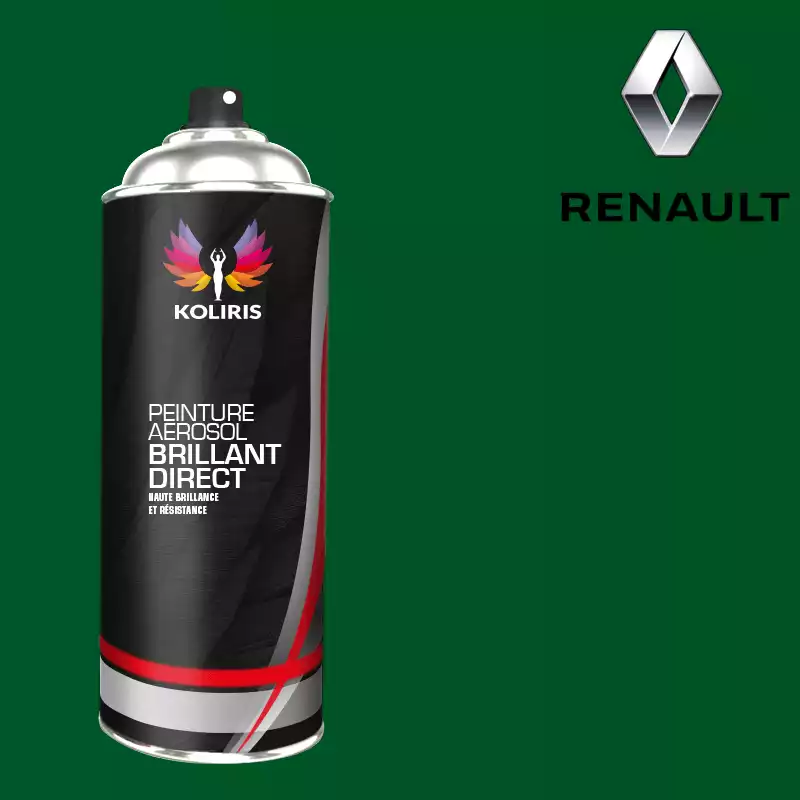 Bombe de peinture voiture 1K brillant Renault 400ml