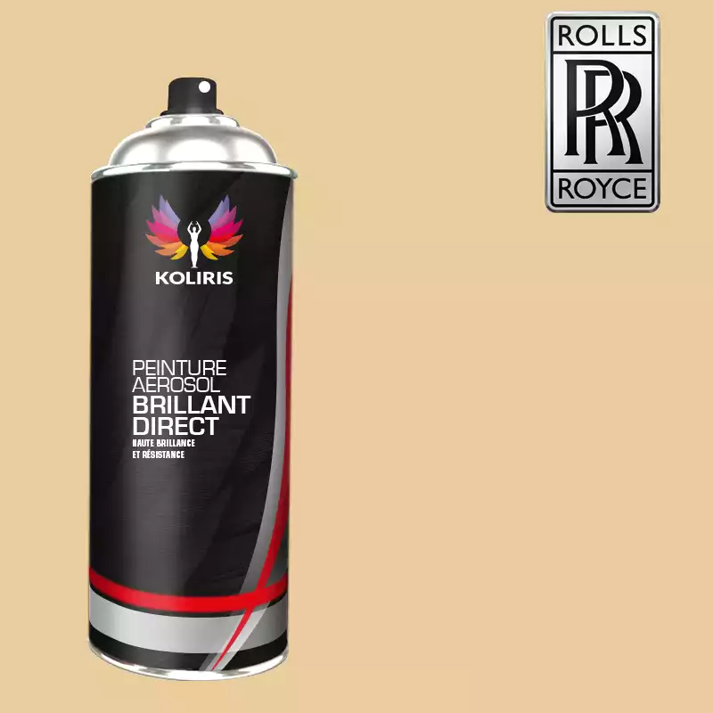 Bombe de peinture voiture 1K brillant Rolls Royce 400ml