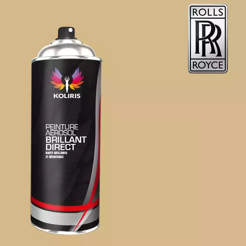 Bombe de peinture voiture 1K brillant Rolls Royce 400ml