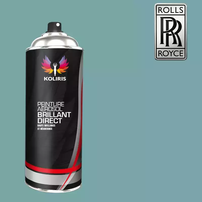 Bombe de peinture voiture 1K brillant Rolls Royce 400ml