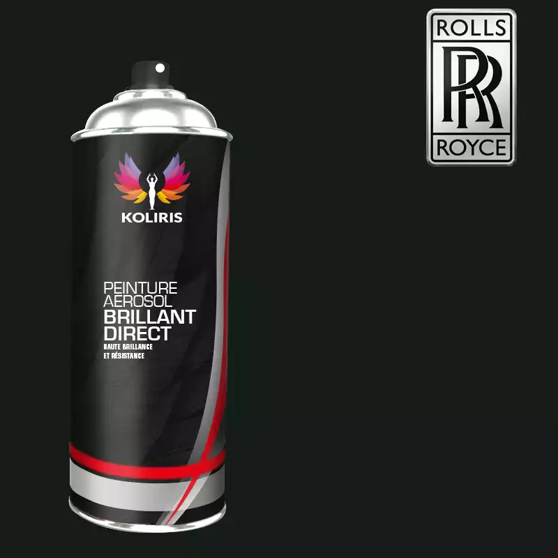 Bombe de peinture voiture 1K brillant Rolls Royce 400ml