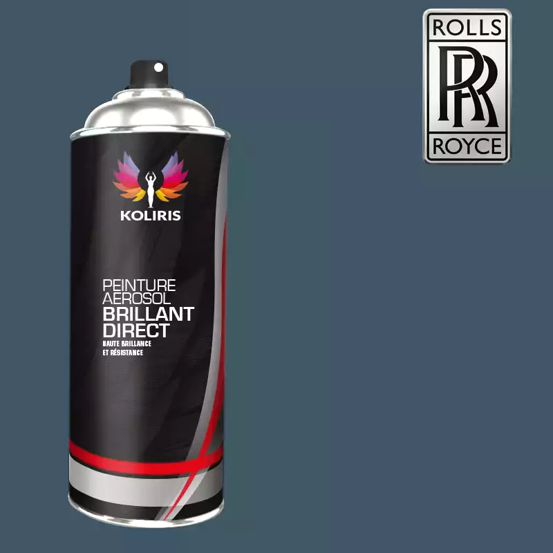 Bombe de peinture voiture 1K brillant Rolls Royce 400ml