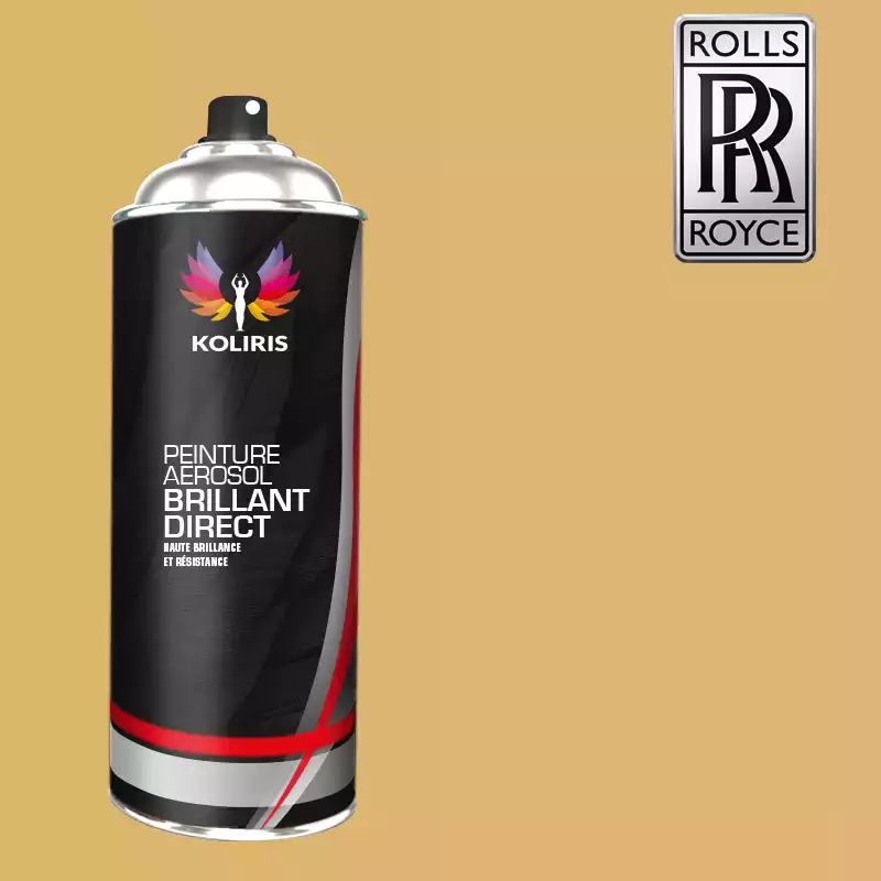 Bombe de peinture voiture 1K brillant Rolls Royce 400ml