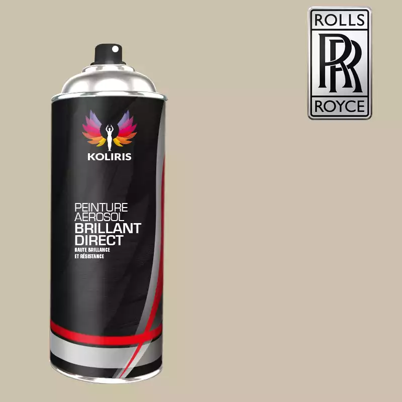 Bombe de peinture voiture 1K brillant Rolls Royce 400ml