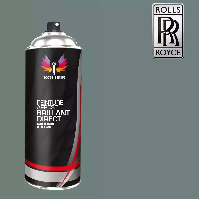 Bombe de peinture voiture 1K brillant Rolls Royce 400ml