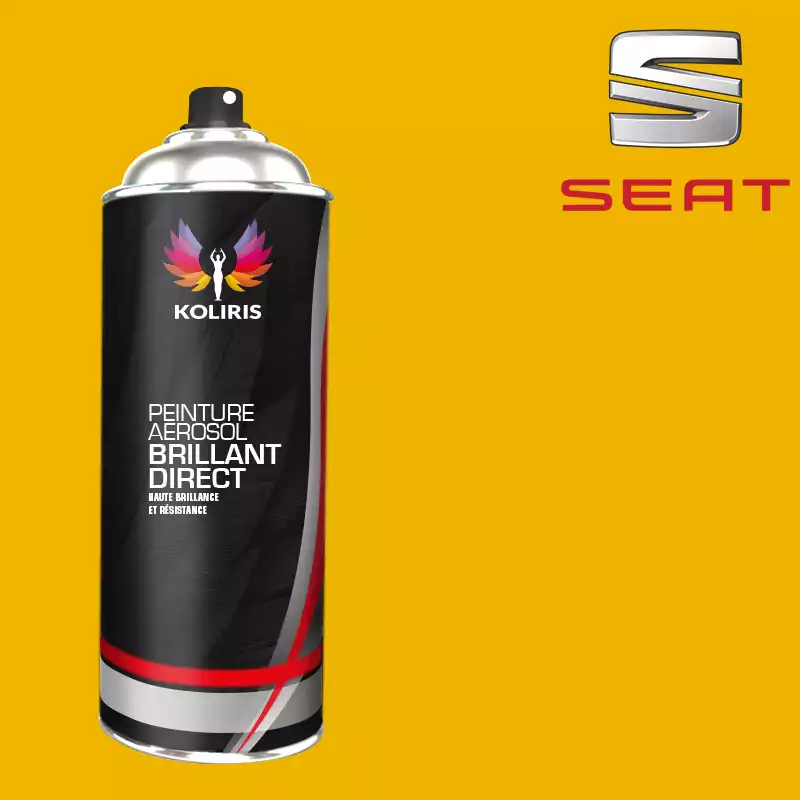 Bombe de peinture voiture 1K brillant Seat 400ml