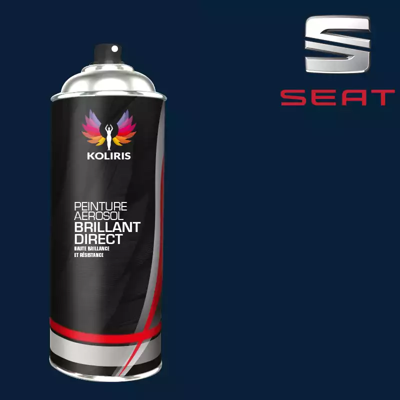 Bombe de peinture voiture 1K brillant Seat 400ml