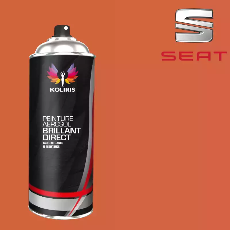 Bombe de peinture voiture 1K brillant Seat 400ml