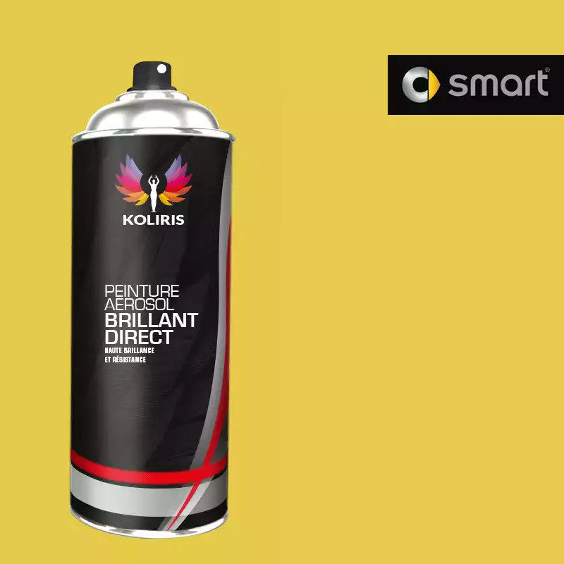 Bombe de peinture voiture 1K brillant Smart 400ml