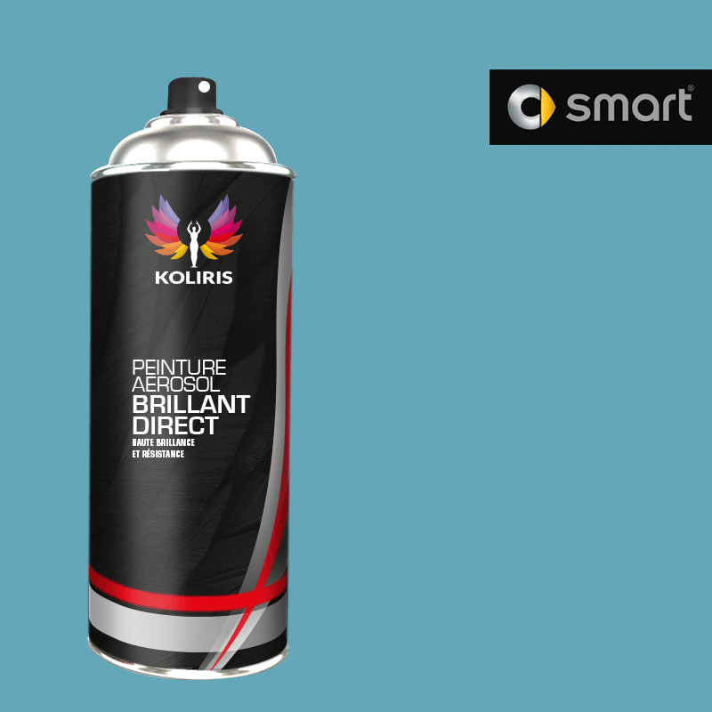 Bombe de peinture voiture 1K brillant Smart 400ml