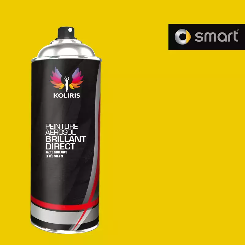 Bombe de peinture voiture 1K brillant Smart 400ml